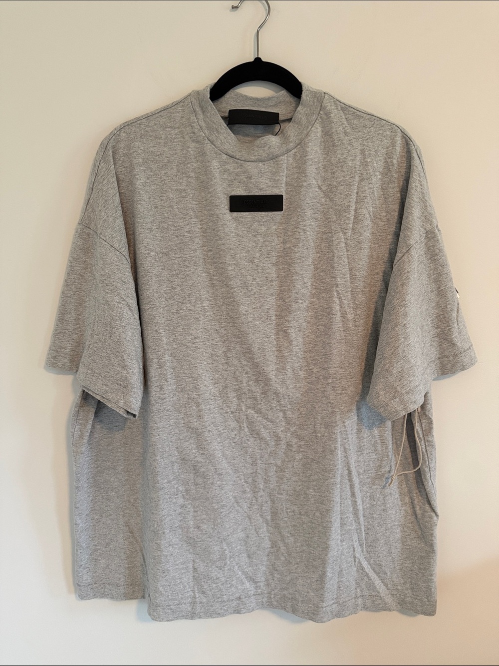 NWOT Essentials Fear of God Men's Heather Gray Short-Sleeve Crewneck Tee sz M